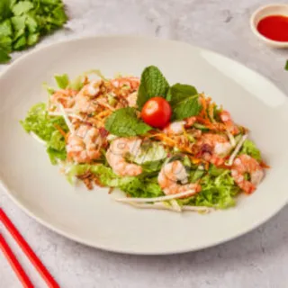 Salade aux crevettes